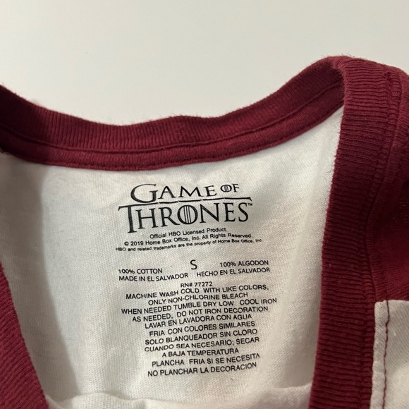 Game of Thrones | Map of Westeros Long Sleeve T-shirt - Picture 4 of 4